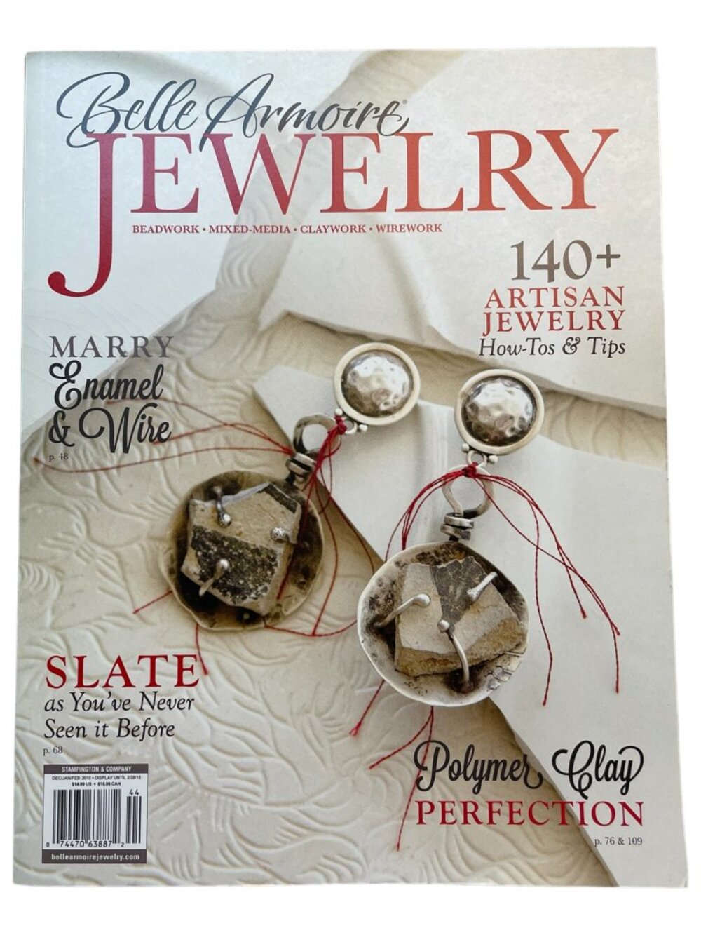 Belle Armoire Jewelry Issue DecJanFeb 2015 Stampinton & Company Vol 10 Issue 4